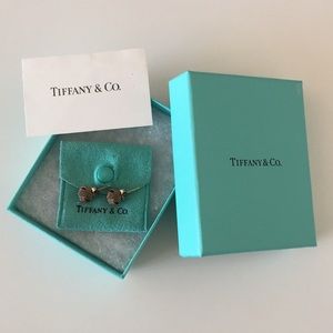 Tiffany & Co. Sterling Silver Twist Knot Earrings